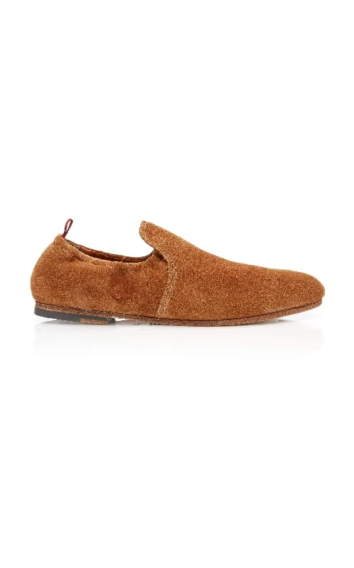 Bally Plank Men's 6225632 Cowboy Leather Suede Loafers