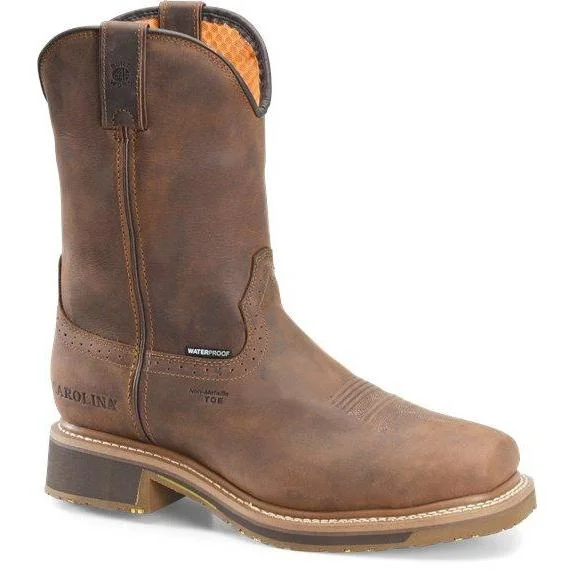 Carolina Men’s Anchor 10” WP Comp Square Toe Roper Work Boot - CA8536