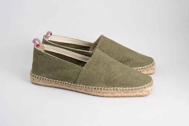 Castañer Pablo Espadrilles Olive Canvas