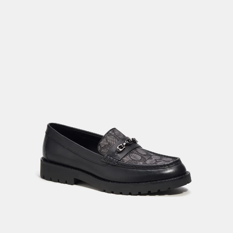 Coach Outlet Brooks Loafer In Signature Jacquard