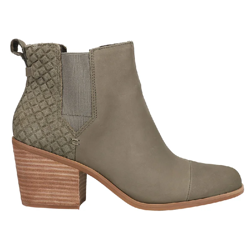 Everly Pull On Round Toe Booties