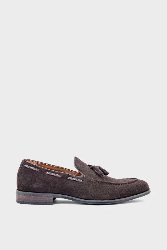 Men Formal Loafers MF7010-Brown