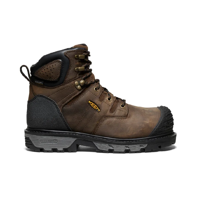 Men's CSA Camden 6" Waterproof Boot (Carbon Toe)  |  Dark Earth/Black