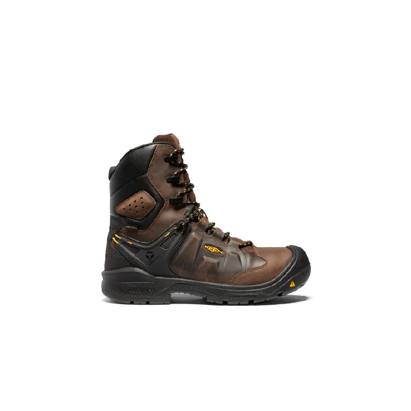 Men's Dover 8" Insulated Waterproof Boot (Carbon Toe)  |  Dark Earth/Black