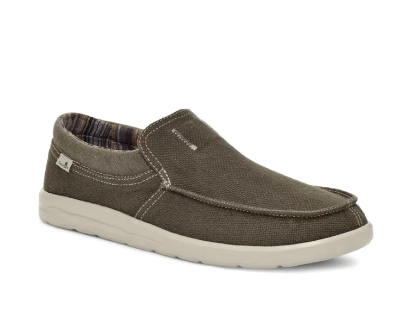 Men's Hi Bro Lite Hemp Shoes In Earth Gray