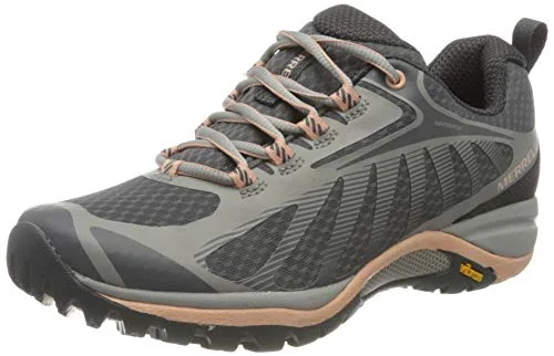 Merrell womens Siren Edge 3 Waterproof Hiking Shoe, Paloma/Peach, 10 US