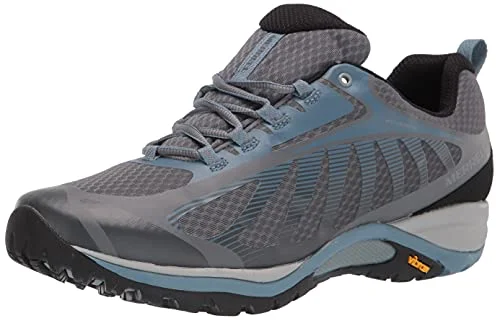 Merrell womens Siren Edge 3 Waterproof Hiking Shoe, Rock/Bluestone, 5 US