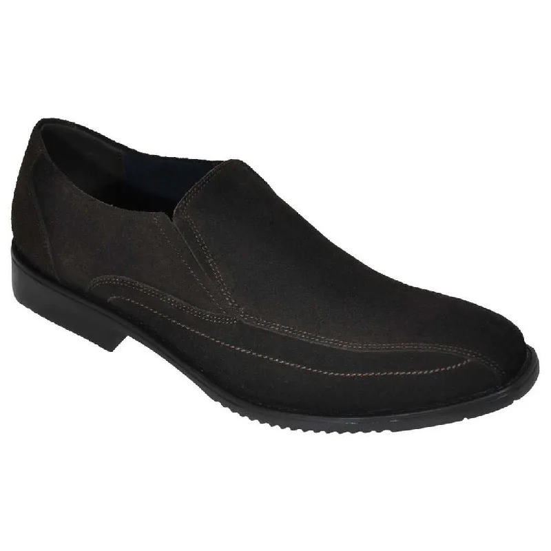 American Classic Leather Slip-On Shoes with Cushioned Insole