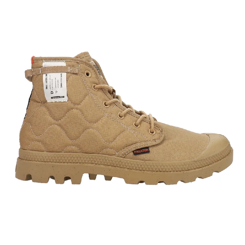 Pampa Re Quilted Lace Up Boots