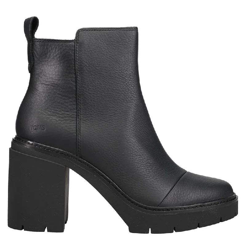 Rya Round Toe Zippered Booties