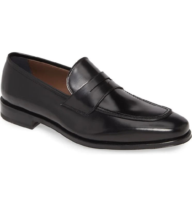 SALVATORE FERRAGAMO Street Men's 725244 Black Shoe