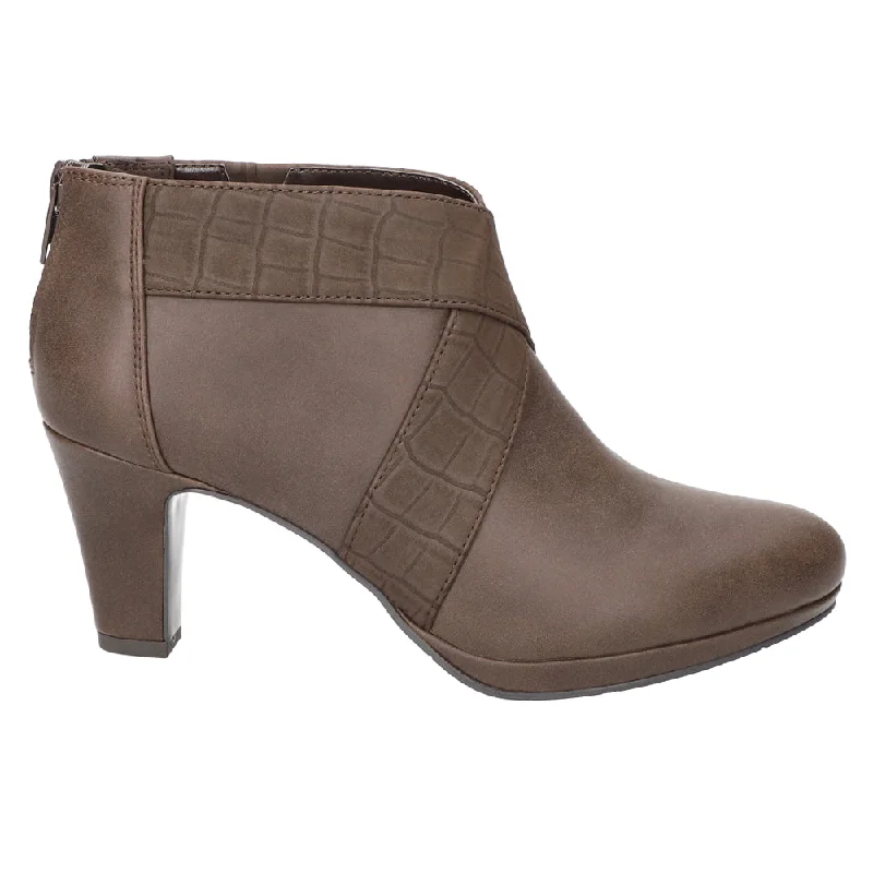 Spice Zippered Round Toe Boots