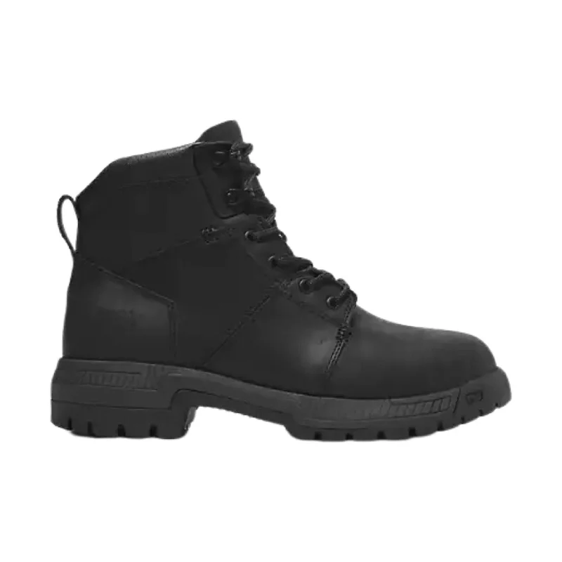 Timberland Pro Men's Montauk 6 Inch Steel Toe Work Boots - Black