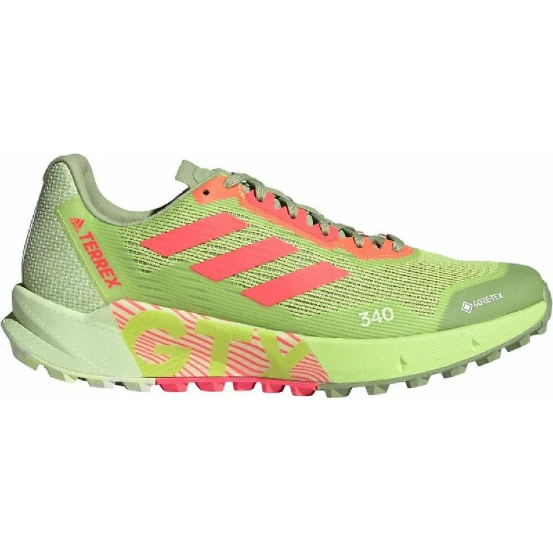 adidas Terrex Agravic Flow 2 GORE-TEX Mens Trail Running Shoes - Yellow