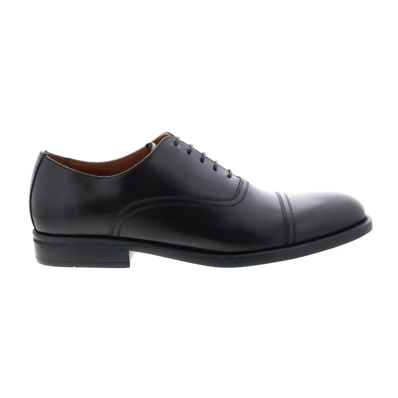 Bruno Magli Butler BUTLER1 Mens Black Oxfords & Lace Ups Cap Toe Shoes