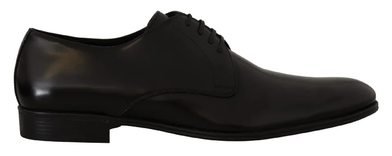 Dolce & Gabbana Elegant  Leather Derby Men's Shoes