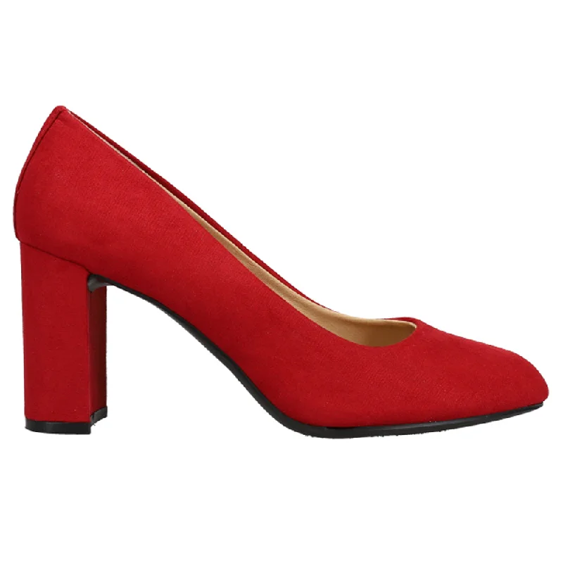 Lofty Block Heel Pumps