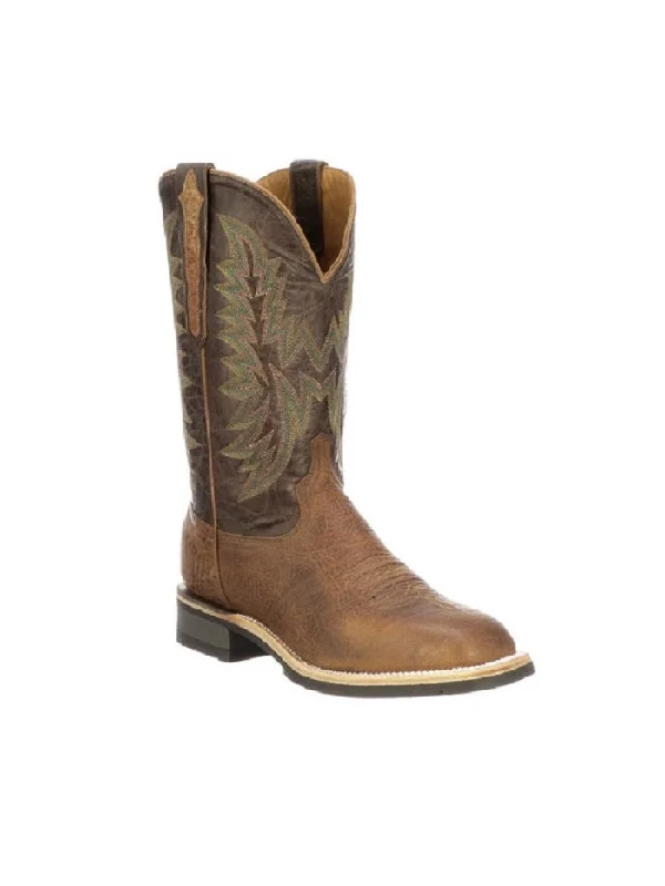 Lucchese M4091.WF Mens Rudy Cowhide Performance Cowboy Boots Tan