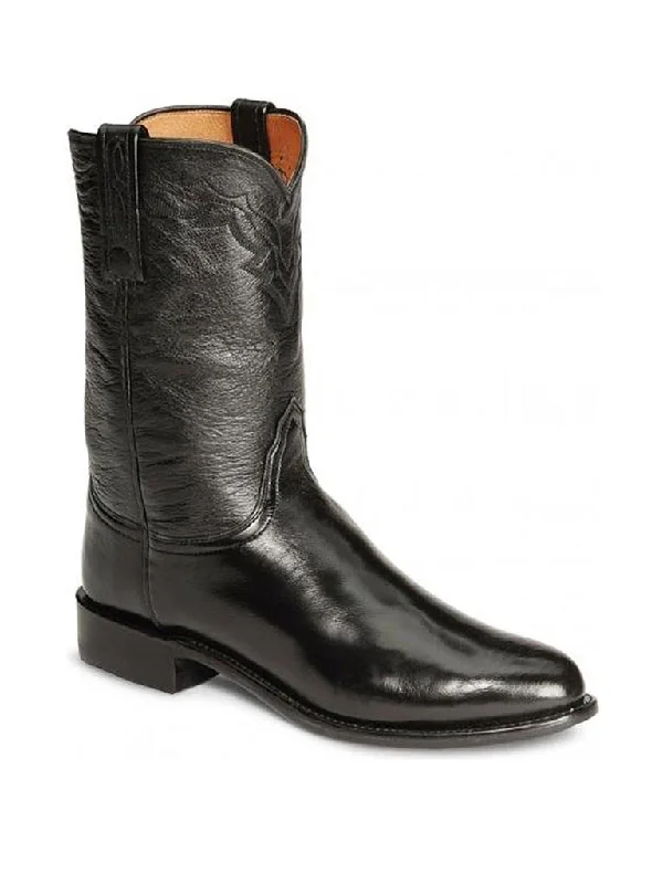 Lucchese T0082.C2 Mens 1883 Lonestar Roper Boots Black