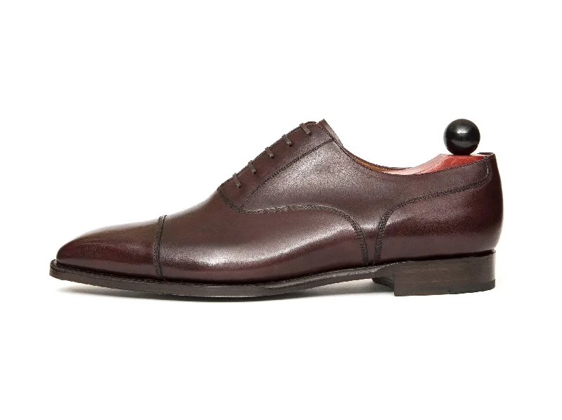 Magnolia - MTO - Shaded Merlot - MGF Last - Single Leather Sole