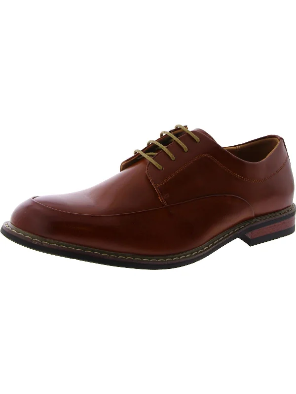 PRIME 1 Mens Leather Lace up Oxfords