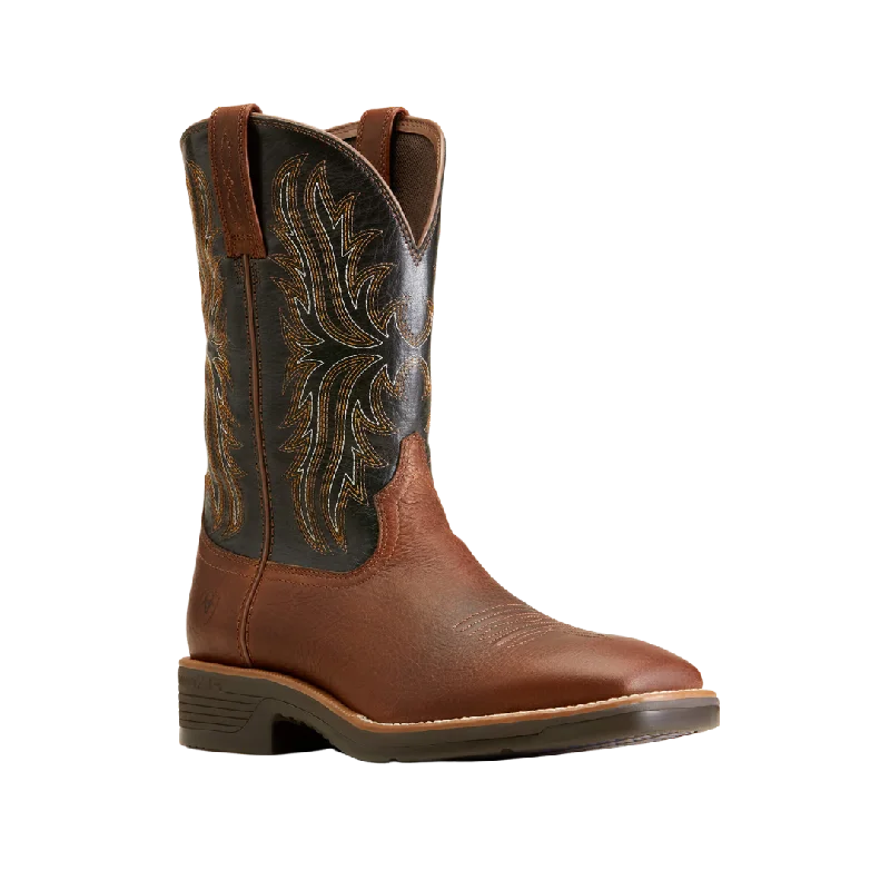 Ariat Men's Ridgeback Deepest Clay & Western Black Boots