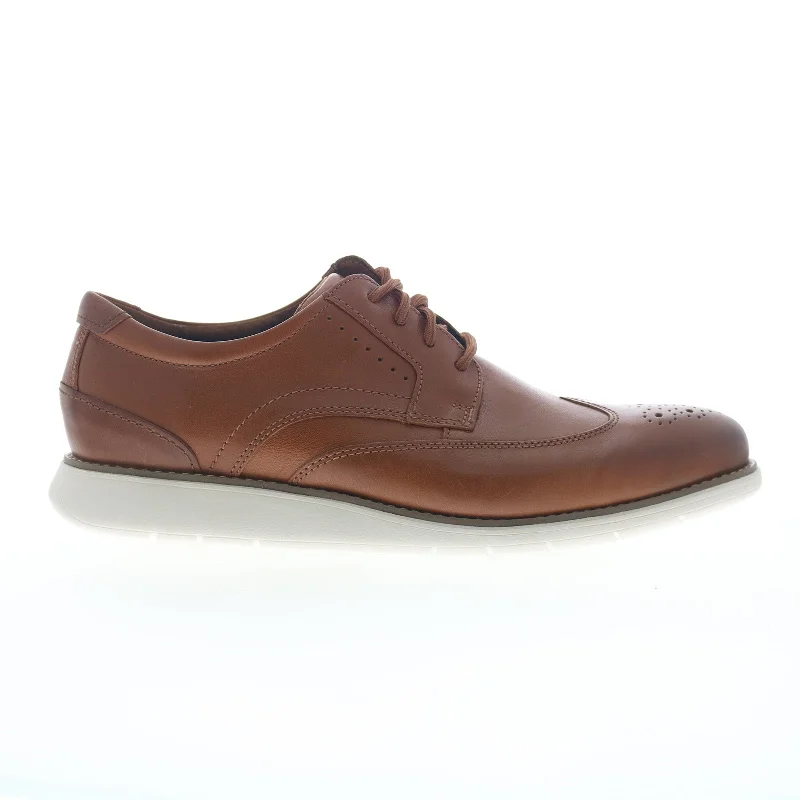 Rockport Total Motion Craft Wingtip Mens Brown Oxfords & Lace Ups Shoes