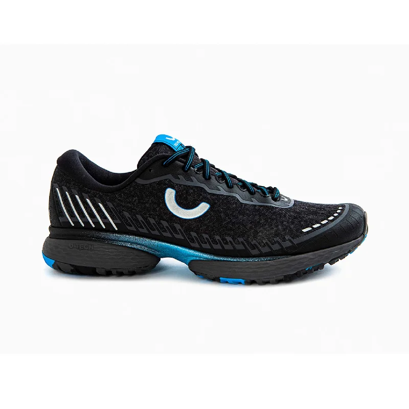 True Motion | Men's U-Tech Nevos Elements Running Shoes - Black